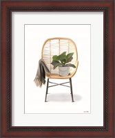 Framed Plant Lover Boho Chair