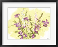 Framed Purple Flowers