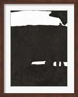 Framed Black & White Abstract 2