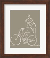 Framed Friend on a Bike II