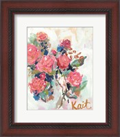 Framed All Flowers Need Time