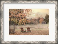 Framed Adirondack Sunrise