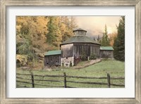 Framed Octagon Barn