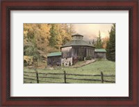 Framed Octagon Barn