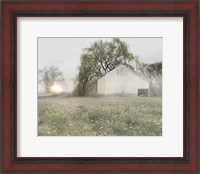 Framed Green Country Morning