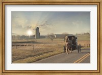 Framed Country Morning in Bethel