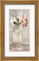 Framed Cottage Peach Rose