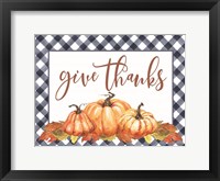 Framed Give Thanks