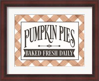 Framed Pumpkin Pies