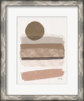 Framed Striped Abstract 1