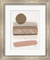 Framed Striped Abstract 1