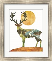 Framed Forest Deer