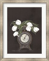 Framed Vintage Scale with Tulips