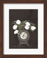 Framed Vintage Scale with Tulips