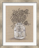 Framed Sketchy Floral 2