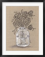 Framed Sketchy Floral 2