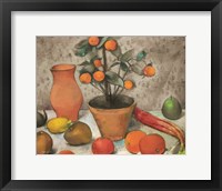 Framed Still Life with Oranges