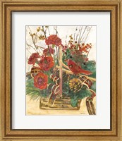 Framed Christmas Basket