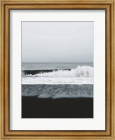 Framed Black Beach
