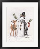 Framed Frosty Friends I