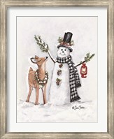 Framed Frosty Friends I