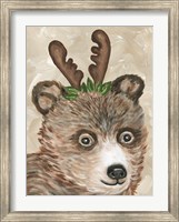 Framed Christmas Bear