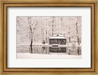 Framed Winter Gazebo