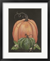 Framed Pumpkin and Talloberry