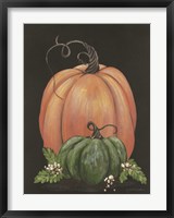 Framed Pumpkin and Talloberry