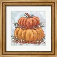 Framed Pumpkin Stack IV