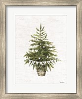 Framed Believe Christmas Tree