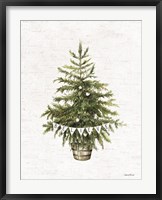 Framed Believe Christmas Tree