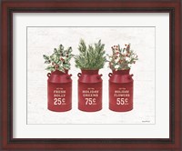 Framed Holiday Greenery