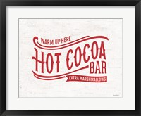 Framed Hot Cocoa Bar