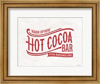 Framed Hot Cocoa Bar
