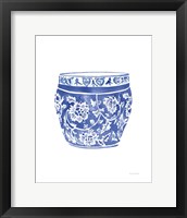 Framed Chinoiserie Vase IV