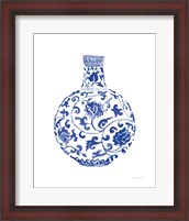 Framed Chinoiserie Vase III