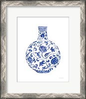 Framed Chinoiserie Vase III