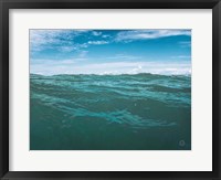 Framed Dominican Oceans I