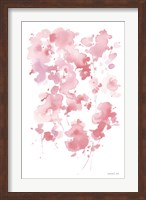 Framed Cascading Petals II Pink