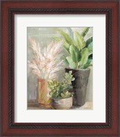 Framed Indoor Garden III