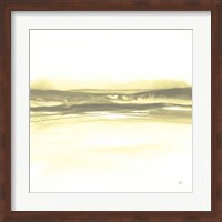 Framed Yellow Tint Cassis I