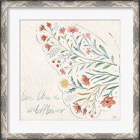 Framed Wildflower Vibes VI