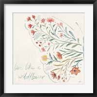Wildflower Vibes VI Framed Print