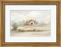 Framed Old Farm Landscape