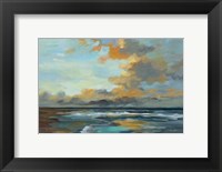 Framed Oceanside Sunset