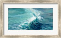 Framed Aquamarine Wave