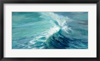 Framed Aquamarine Wave