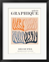 Graphique 11 Framed Print