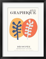 Graphique 8 Framed Print